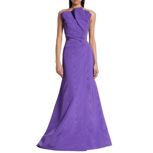 Oscar de la Renta Purple Gown