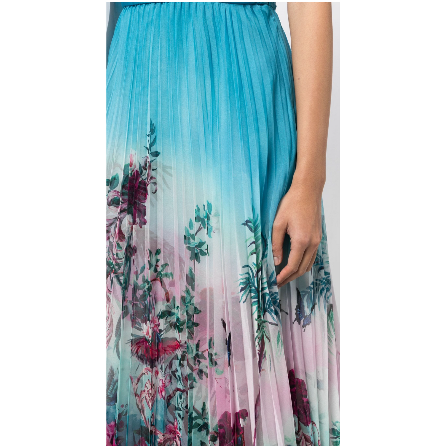 Marchesa Notte midi dress